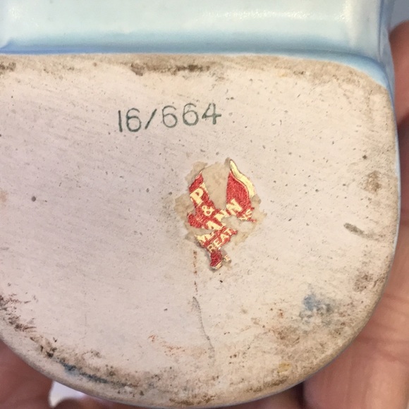 VINTAGE Lipper and Mann Basset Hounds Old Shoe Bank- BLUE - Picture 11 of 12